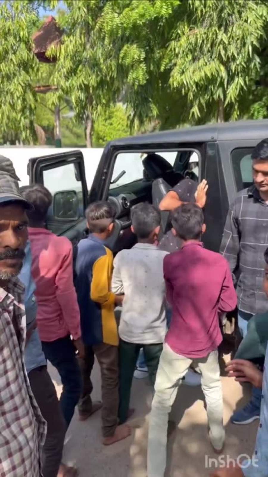 Jay Rajput with children