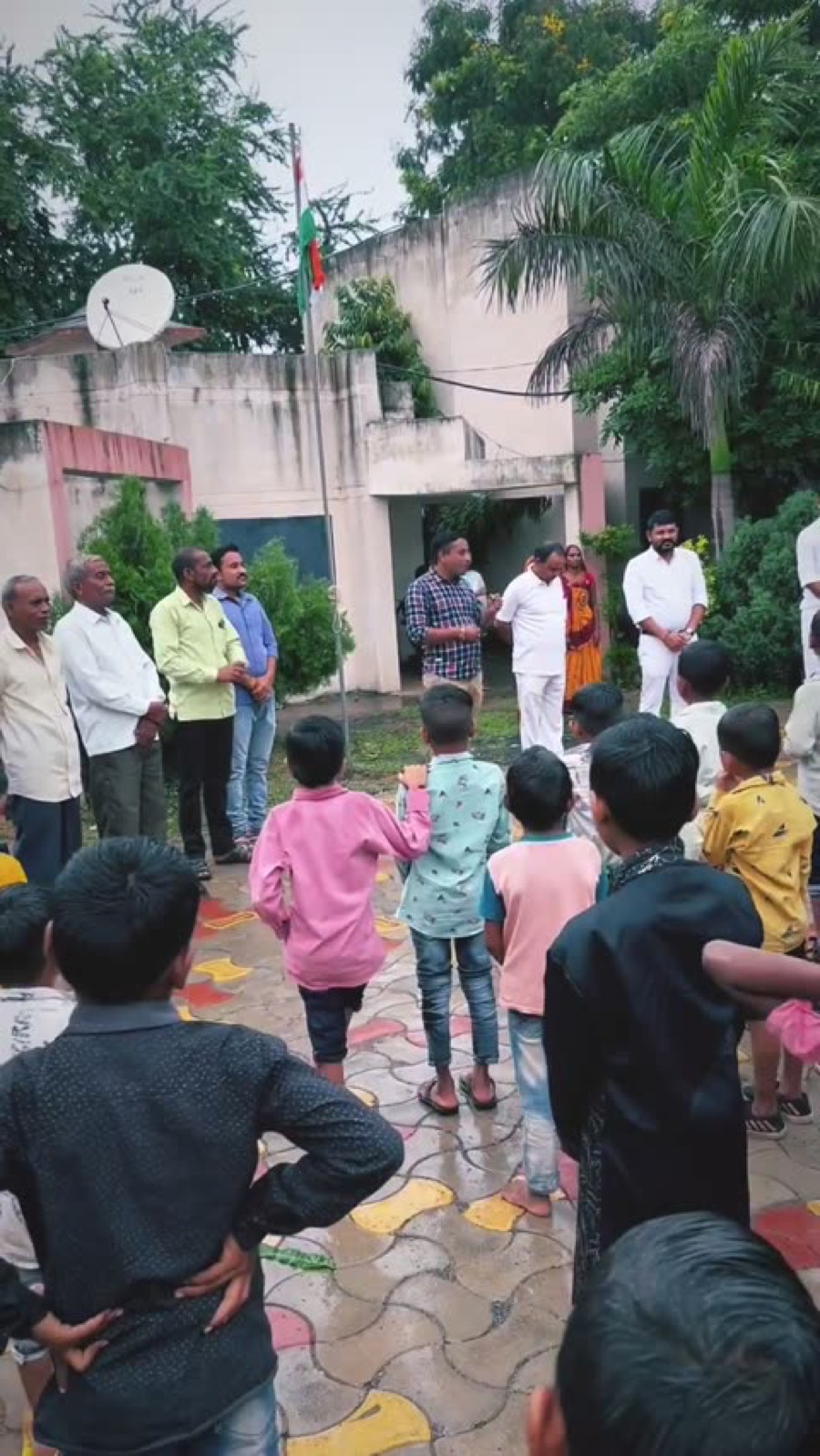 Village children at a school run by JayShree Foundation